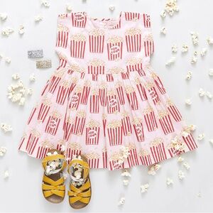 BNWT Pink Chicken Popcorn Dress